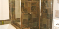 framed shower door installation - newport news va